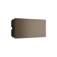 Modulo 1/3 interruptor bipolar paralelo10a/250v bronze