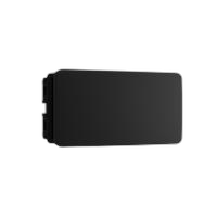  premodulo 1/3 interruptor monopolar simples 10a/250v preto fosco