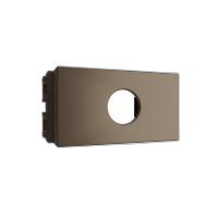 Modulo 1/3 com furo 11m bronze