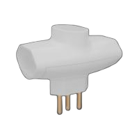 Tomada multipla te 2p+t 10a/250v